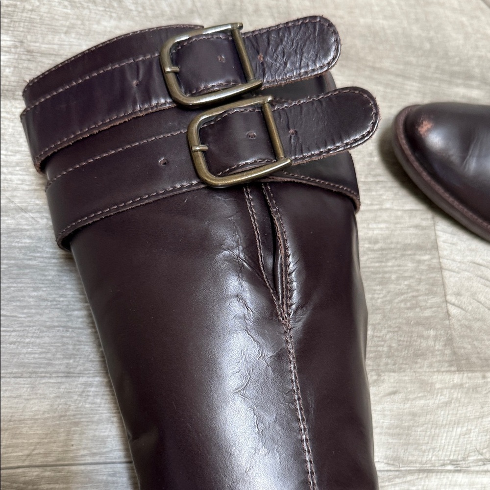 Naturalizer Rich Brown Heeled Boots - Picture 7 of 16